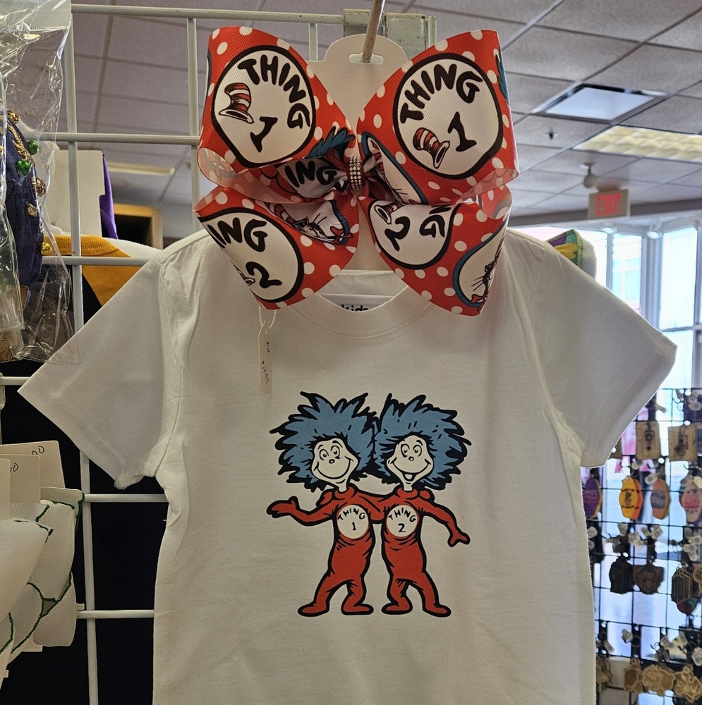 Tshirt and Hair Bow